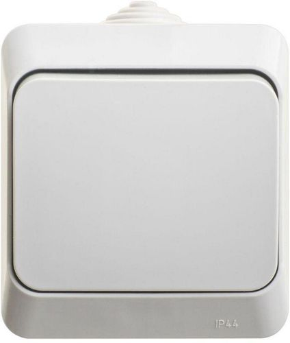 Переключатель 1-клавишный Schneider Electric ETUDE BA10-046C серый, фото