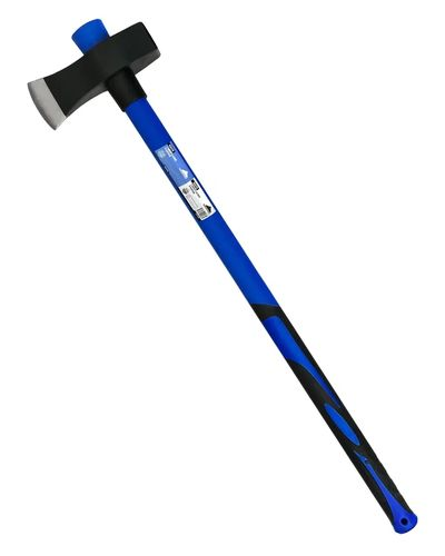 Колун VERTEXTOOLS 2700 г, фибергласовое обрезиненное топорище, 900 мм 10-30-2700, фотография