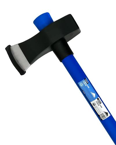 Колун VERTEXTOOLS 2700 г, фибергласовое обрезиненное топорище, 900 мм 10-30-2700, изображение