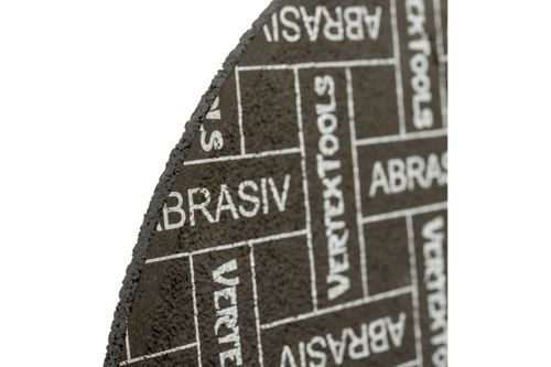 Круг отрезной по металлу 180x2.5x22 мм VERTEXTOOLS 180-2,5-22, вид