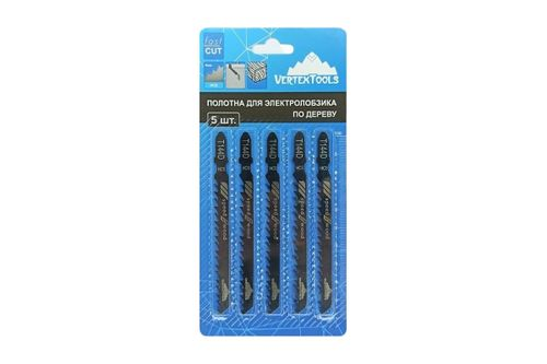Полотно 5 шт для электролобзика VERTEXTOOLS T144D, изображение
