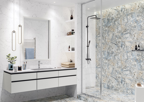Плитка Global Tile Solo белый 25X50 см 1,375 м², фото
