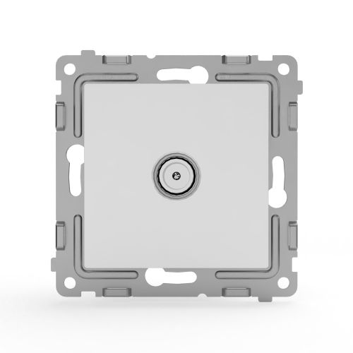 Розетка TV TOKOV ELECTRIC PIXEL 1791373 белый, детальное фото