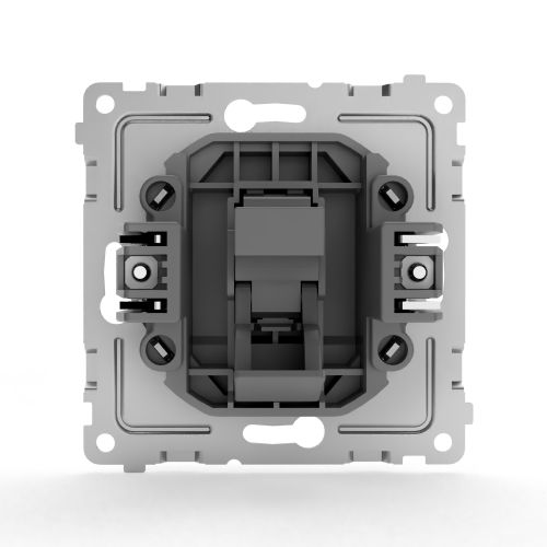 Розетка RJ-45 1 пост TOKOV ELECTRIC PIXEL белый, картинка