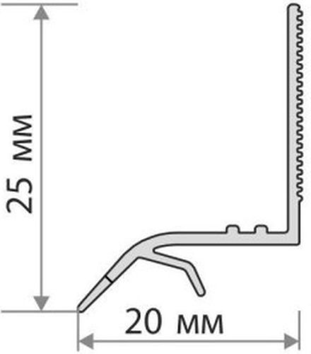 Бордюр GRACE белый 185х2 см, крупный план