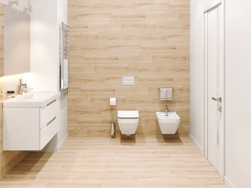 Керамогранит Cersanit Yasmin светло-бежевый 18,5X59,8 см 1,216 м², фотография