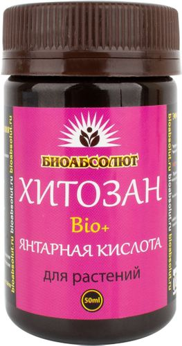 Стимулятор xитозан Bio+ Янтарная кислота БИОАБСОЛЮТ для растений и корн.системы, изображение