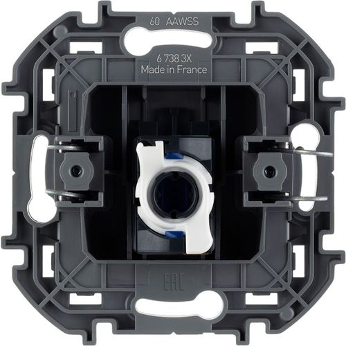 Розетка RJ-45 1 пост Legrand Inspiria слоновая кость, детальное фото