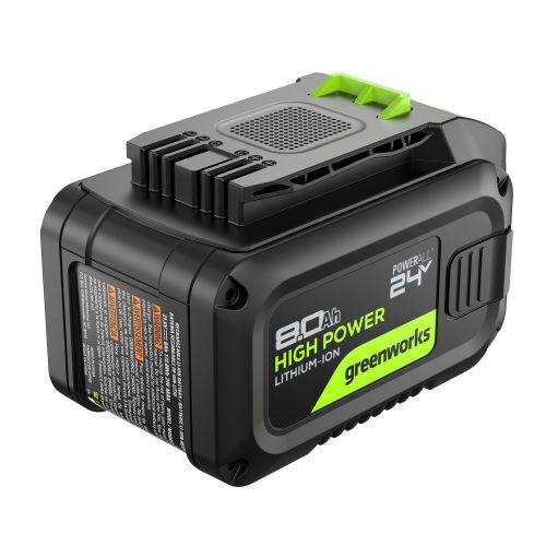 Батарея аккумуляторная GREENWORKS High Power 24В 8Ач, G24HP8, крупный план