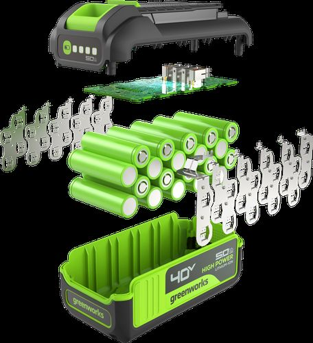 Батарея аккумуляторная GREENWORKS High Power 40В 4Ач, G40HP4, картинка