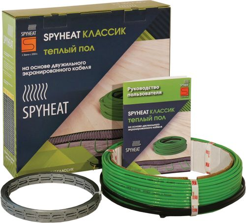 Комплект теплого пола кабельный SPYHEAT КЛАССИК SHD-15-450 3,8 кв.м 30м, фотография