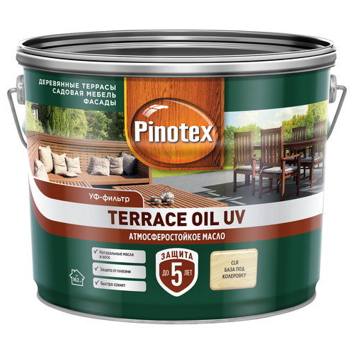 Масло Omnitex Terrace Oil UV прозрачная BC 9 л, фото