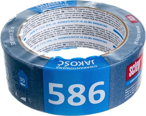 Лента малярная scley серия 586 38ММ Х 33М, изображение