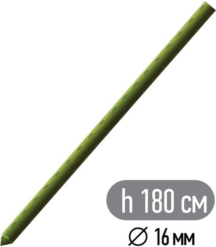 Опора металлическая GARDEN SHOW в пластике H180, крупный план