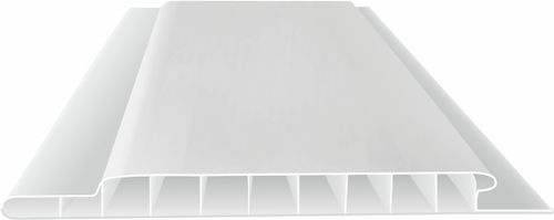 Панель ПВХ Stella Вагонка Standard Белая 3000х100х8, вид