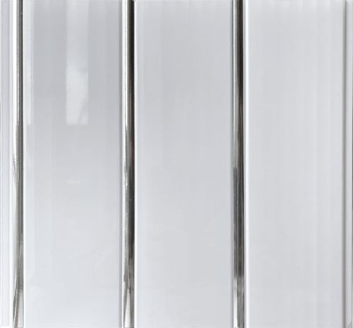 Панель ПВХ Stella Premium Silver Line лак 3-х секционные 3000х250х9, фотография