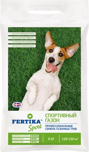 Семена газонной травы FERTIKA Спортивные 9 кг, картинка