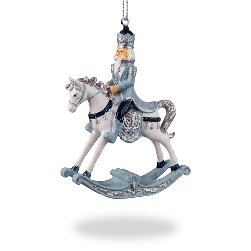 Украшение ErichKrause Decor сияние, Волшебник на лошадке‑качалке, 7x3x10см, изображение
