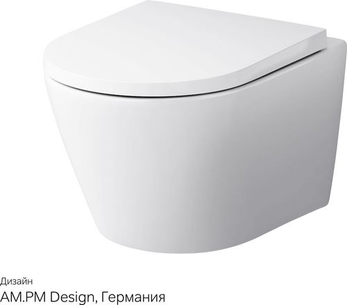 Подвесной унитаз AM.PM Sense Flashclean, изображение