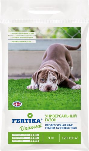 Семена газонной травы FERTIKA Универсальные  9 кг, детальное фото