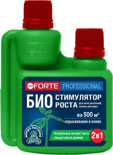 Удобрение стимулятор роста BONA FORTE для растений 100 мл, фотография