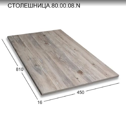 Столешница «Акваль Столешница» 80 см цвет Сосна Осло, изображение