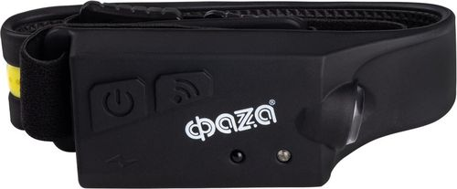 Налобный аккумуляторный фонарь с дат. движения ФАZА AccuFH3-L3W/L3W-FLEX, черный, детальное фото