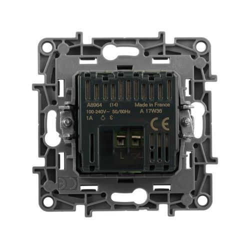 Датчик движения без нейтрали Legrand Etika 250 Вт антрацит, фотография