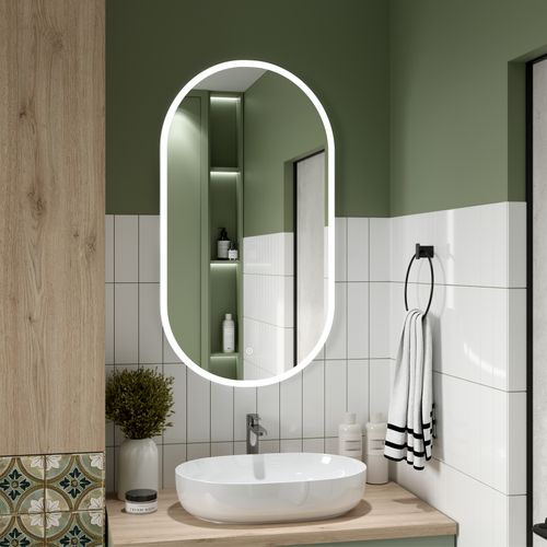 Зеркало "Vinki LED" 550х1000, детальное фото