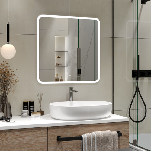 Зеркало "Romeo Led" 700х700, детальное фото