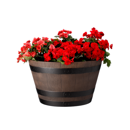 Кашпо FLOWERSEA Jasmine 52х52х31см, коричневое, Арт. 200140576, фото