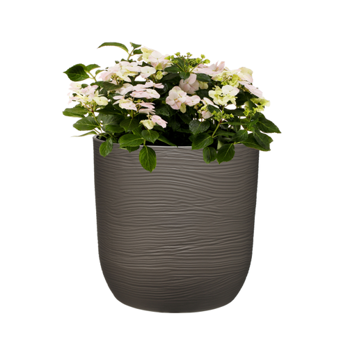Кашпо FLOWERSEA Cactus 35х35х35см, темно-серое, Арт. 600080002-3, изображение