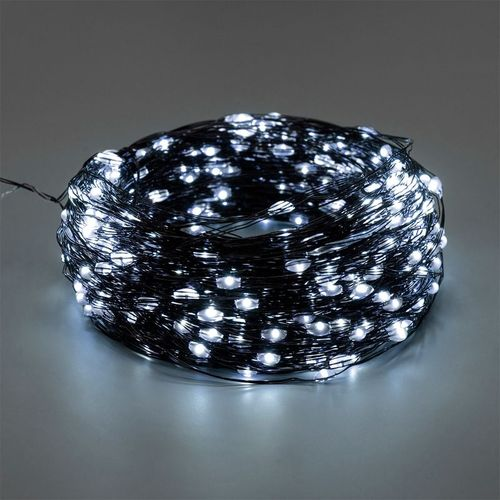 Гирлянда внутренняя роса Neon-Night 500 LED белый 50 м, изображение