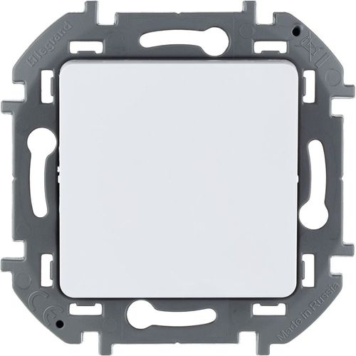 Переключатель 1-клавишный Legrand Inspiria 673650 белый, картинка