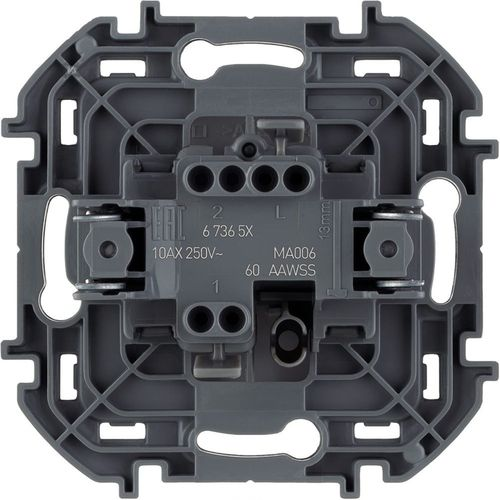 Переключатель 1-клавишный Legrand Inspiria 673650 белый, вид