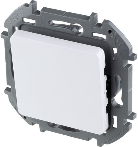 Переключатель 1-клавишный Legrand Inspiria 673650 белый, фотография
