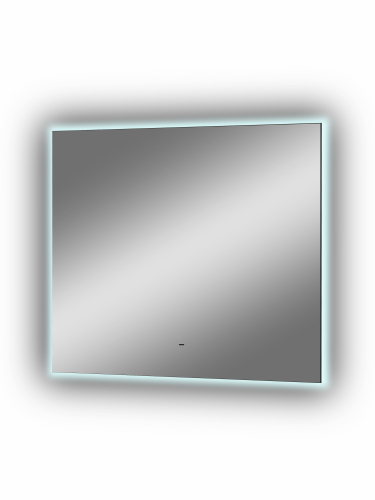 Зеркало "Zaliv Led" 800х700 холодная подсветка, фотография