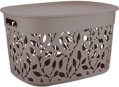 Коробка для вещей IDEA М 2364.2 серый 45х33х27 см, детальное фото