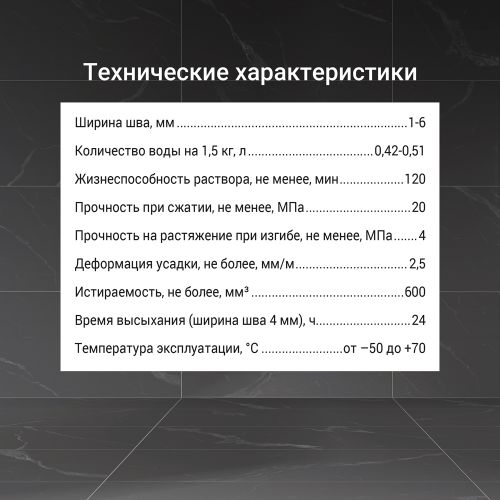Затирка UNIS U-50 Туман С08 1,5 кг, картинка