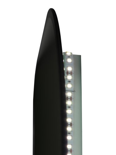 Зеркало "Gefest Led" 1000х700 c бесконтактный сенсором, теплая подсветка, вид