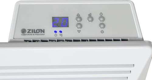 Электрический конвектор ZHC-2000 E3.0 Zilon Комфорт E3.0 белый 83x40, крупный план