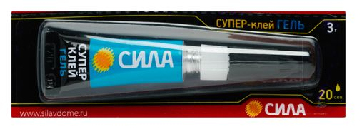 Клей гель Сила супер SGBL12-3, 3 гр, фотография