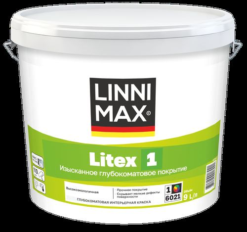 Краска водно-дисперсионная LINNIMAX Litex 1 / Литекс 1 База 1 2,5 л, картинка
