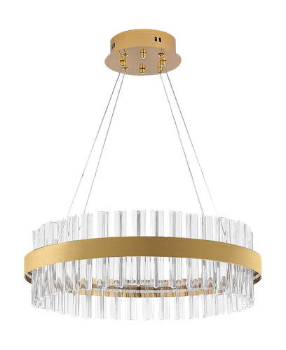 Светодиодная люстра нимб 100W, золото, LED, изображение
