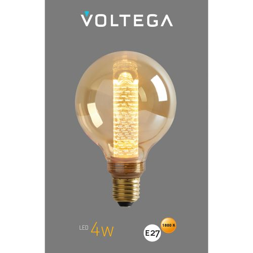 Лампочка Voltega 8561 144x95x95 220 Лм цветовая температура 1800 К., изображение