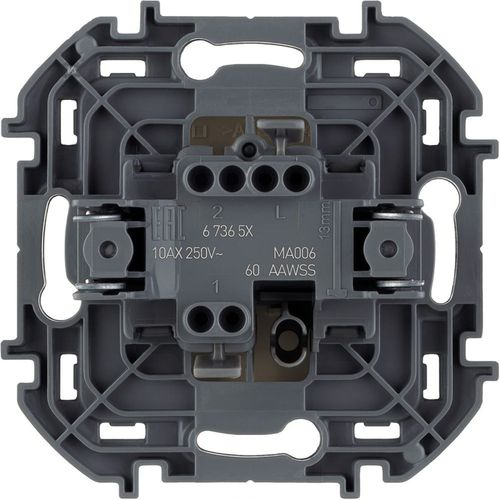 Переключатель 1-клавишный Legrand Inspiria 673651 слоновая кость, картинка