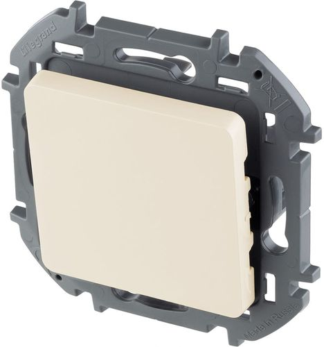 Переключатель 1-клавишный Legrand Inspiria 673651 слоновая кость, картинка