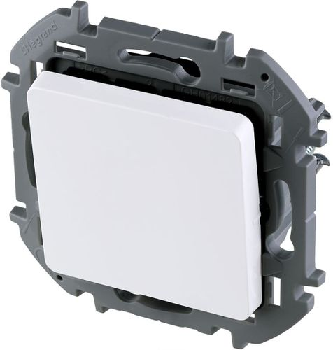 Переключатель 1-клавишный Legrand Inspiria 673680 белый, картинка