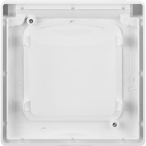 Рамка 1 пост Legrand Inspiria белый, изображение