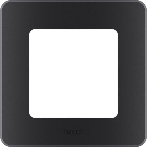 Рамка 1 пост Legrand Inspiria 673933 антрацит, фотография